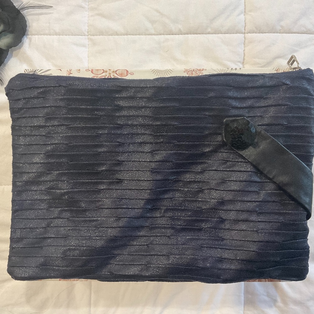 Navy Bag/Clutch